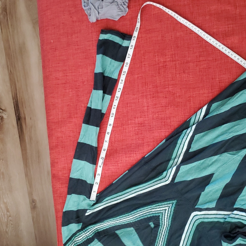 Vintage 90's/y2k GUC UO Lux Diagonal Stripe Preppy Grunge Dress - Picture 8 of 11